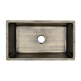 ELITE Antique Brass Finish Undermounted Kitchen Sink EL-BS04
