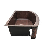 ELITE Antique Hammered Copper Farm-style Kitchen Sinks EL-CS06
