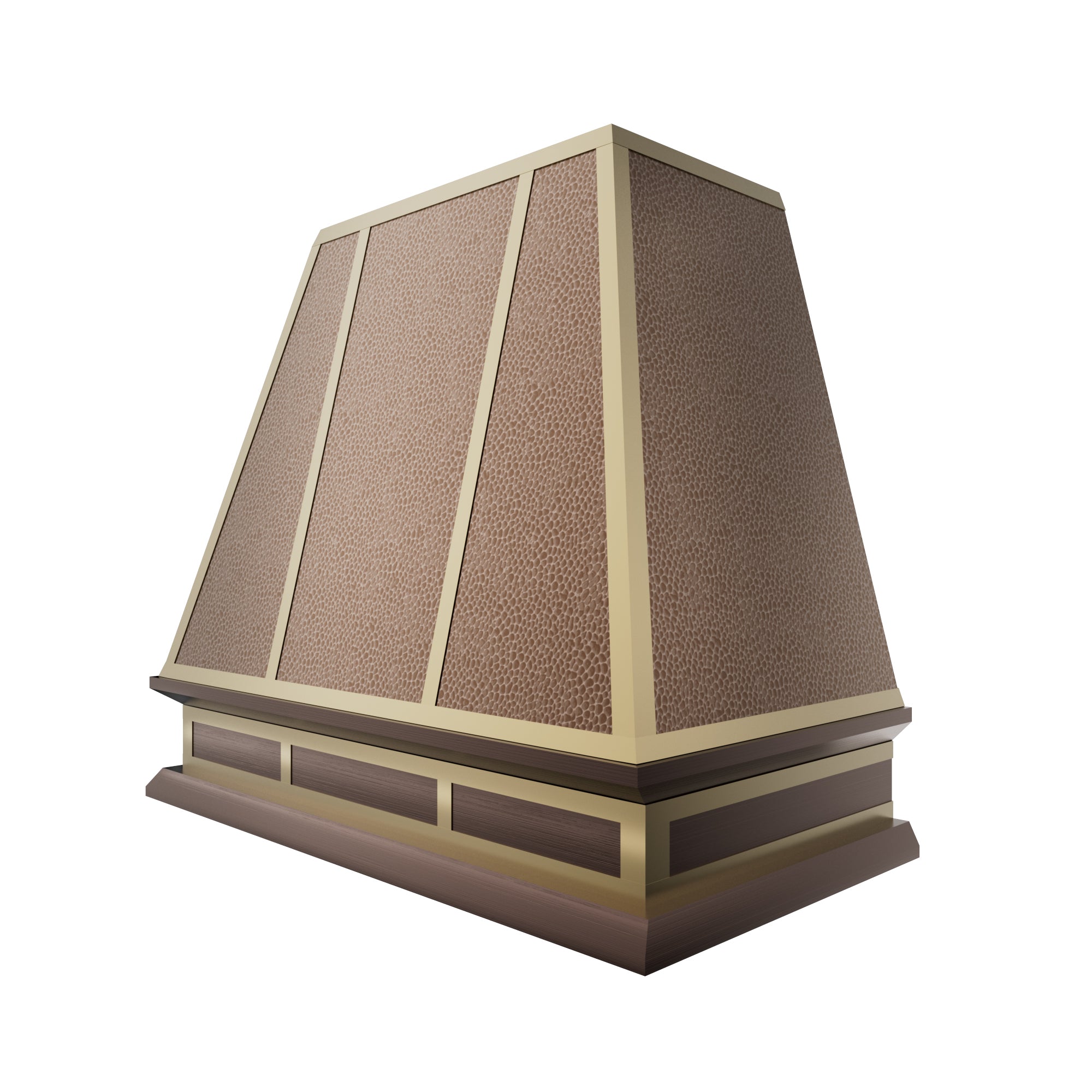 ELITE Compact Hammered Copper Range Hoods