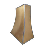 ELITE Chicago Custom Modern Brass Kitchen Stove Hood