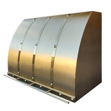 ELITE Chicago Industrial Kitchen Brass Oven Vent Hood