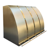 ELITE Chicago Industrial Kitchen Brass Oven Vent Hood