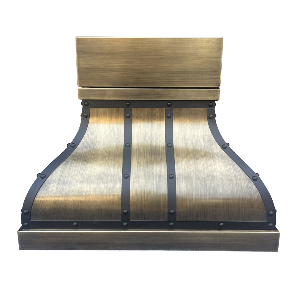 Chicago Luxury Vintage Brass Kitchen Range Hoods