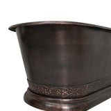 ELITE Classic Vintage Copper Home Bathtub EL-BT05