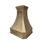 ELITE Florida Custom Sleek Brass Vent Hoods for Kitchens