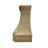 ELITE Florida Custom Sleek Brass Vent Hoods for Kitchens