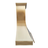 Florida Elegant Brass Kitchen Hood Vents for Stoves