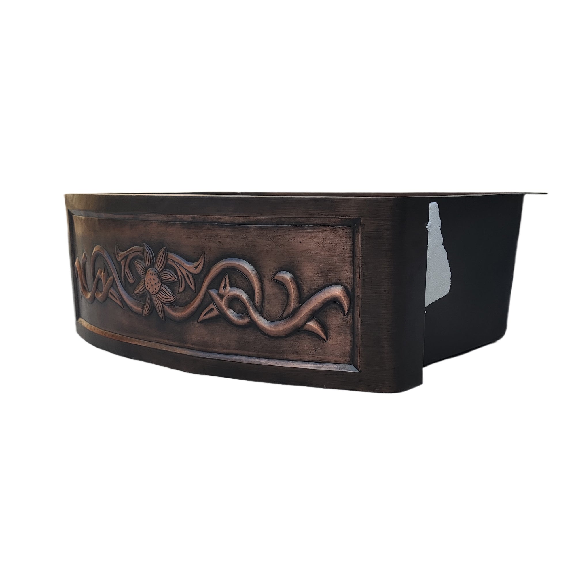 ELITE Hand Hammered Antique Copper Arched Sinks EL-CS04