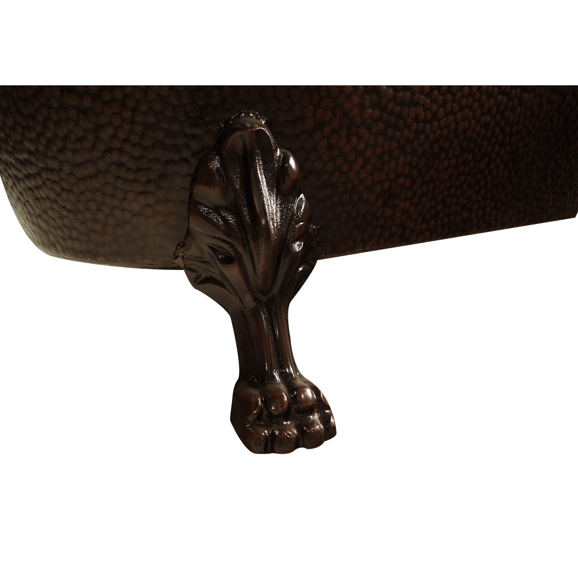 ELITE Handmade Hammered Copper Freestanding Bathtub EL-BT02