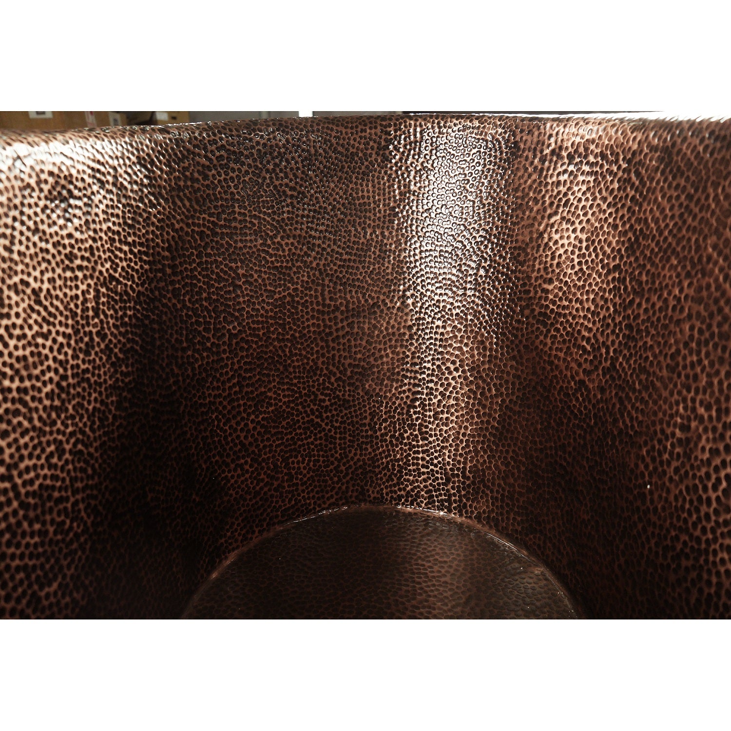 ELITE Handmade Hammered Copper Freestanding Bathtub EL-BT02