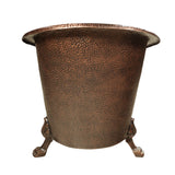 ELITE Handmade Hammered Copper Freestanding Bathtub EL-BT02