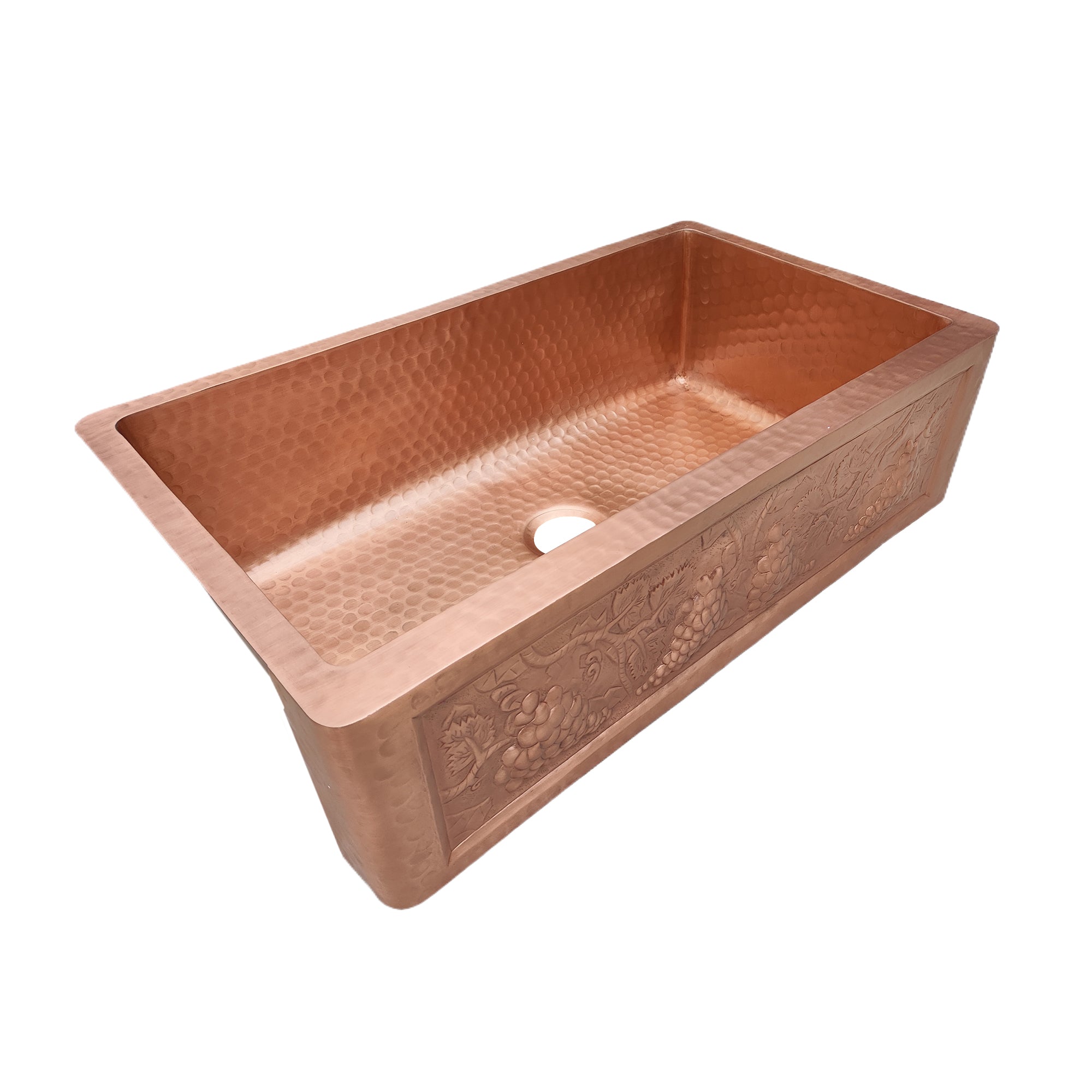 ELITE Home Natural Copper Farmhouse Sinks EL-CS05