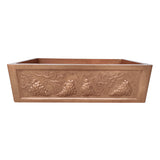 ELITE Home Natural Copper Farmhouse Sinks EL-CS05
