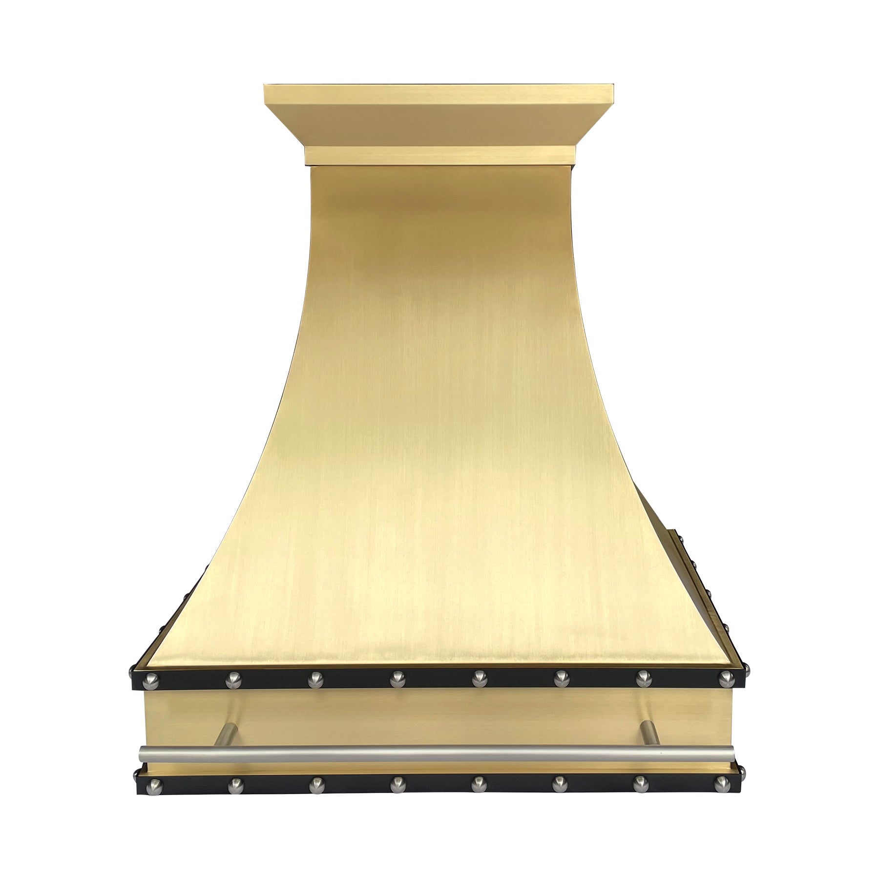 ELITE Houston Sleek Stylish Brass Range Hoods for Stove