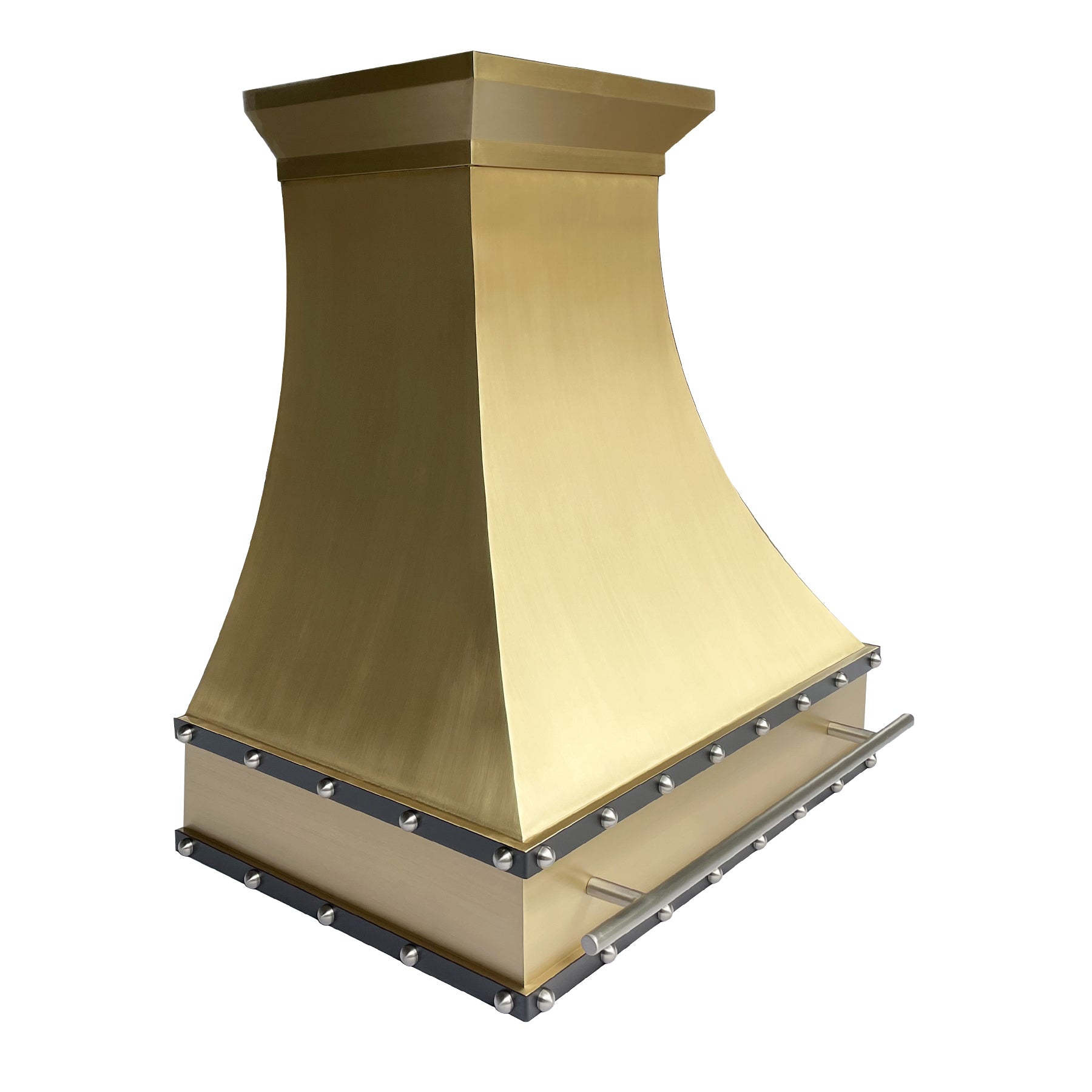 ELITE Houston Sleek Stylish Brass Range Hoods for Stove