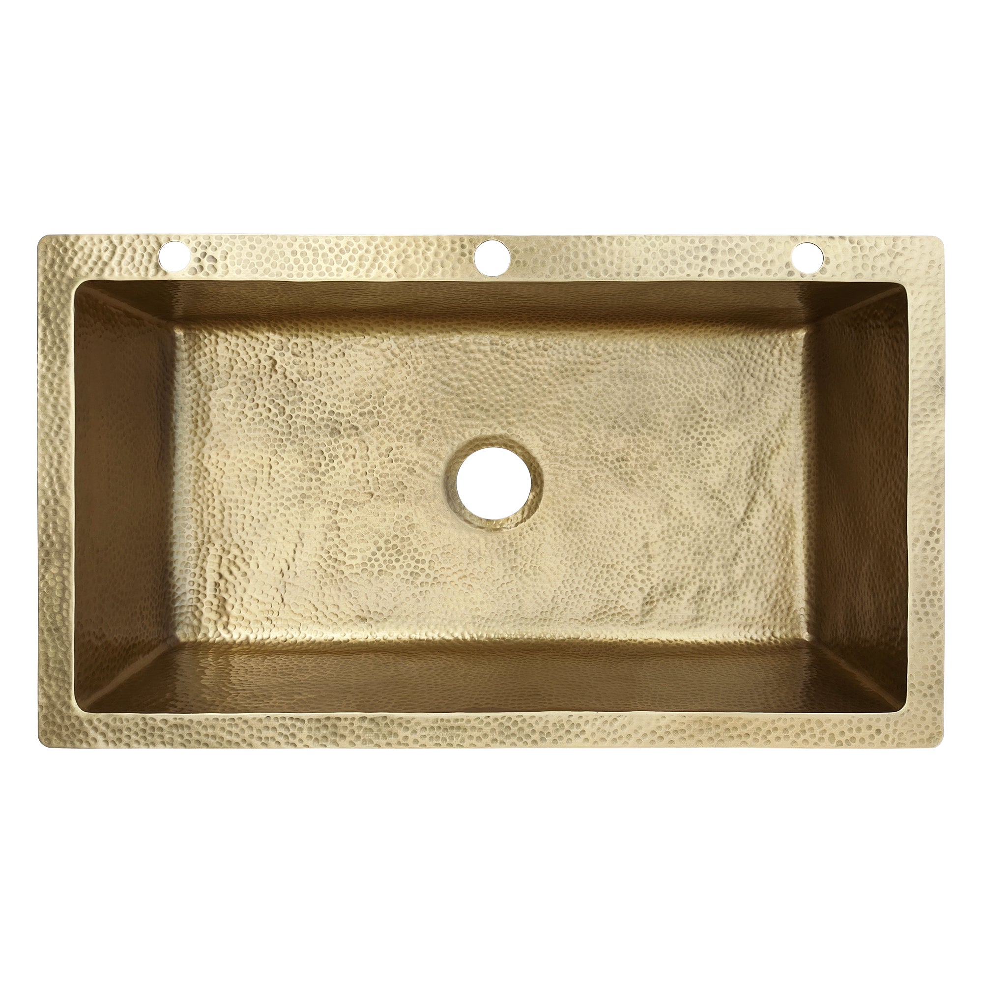 ELITE Modern Handmade Solid Brass Bathroom Sink EL-BS02