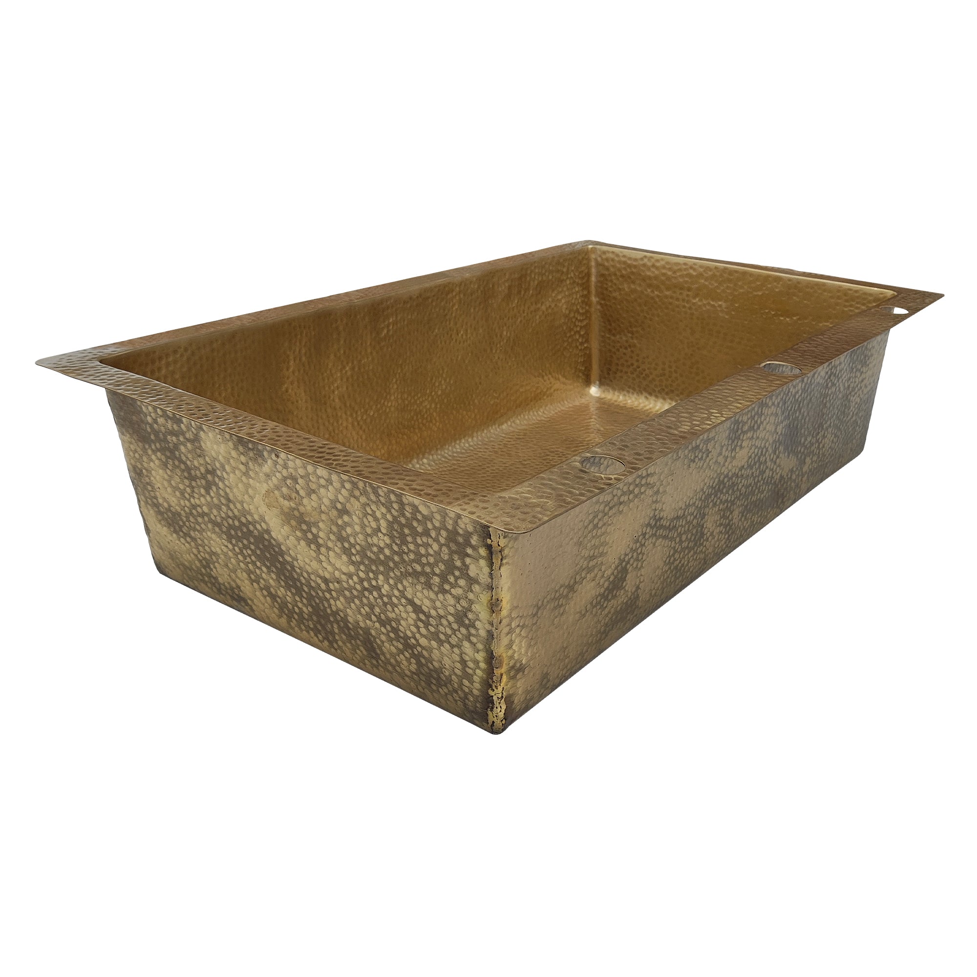 ELITE Modern Handmade Solid Brass Bathroom Sink EL-BS02