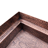 ELITE Premier Hammered Undermount Copper Kitchen Sinks EL-CS01