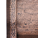 ELITE Premier Hammered Undermount Copper Kitchen Sinks EL-CS01