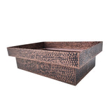 ELITE Premier Hammered Undermount Copper Kitchen Sinks EL-CS01