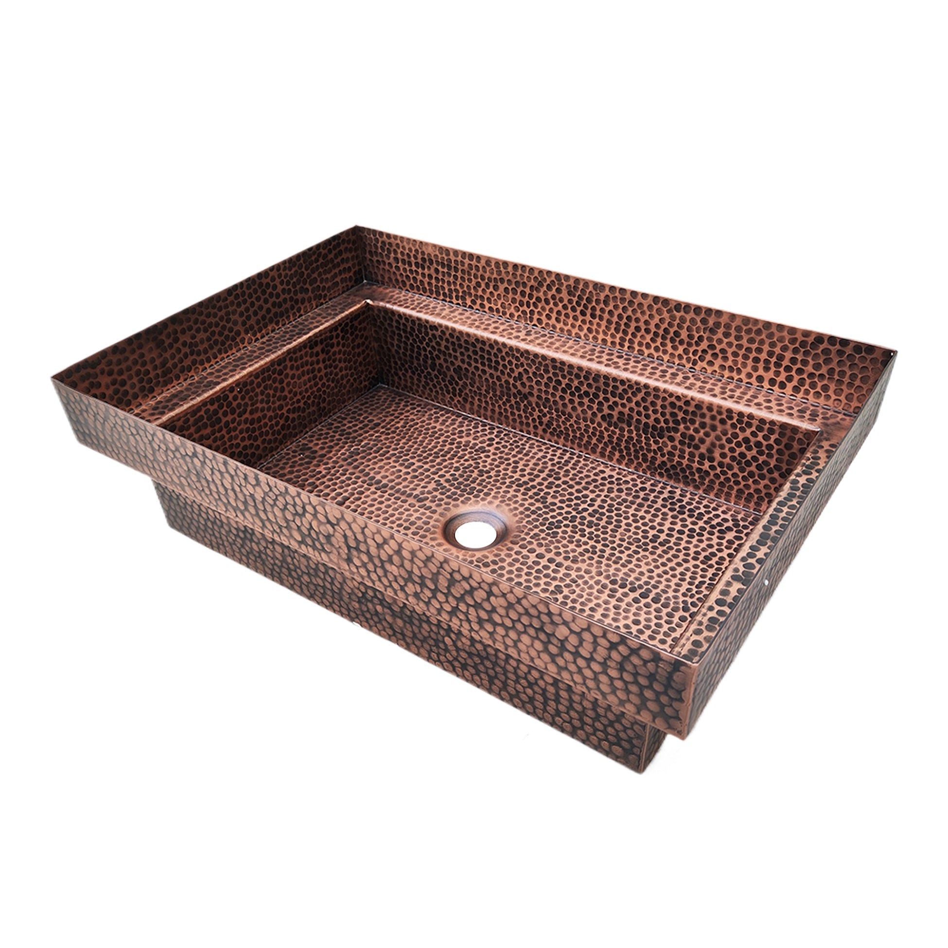 ELITE Premier Hammered Undermount Copper Kitchen Sinks EL-CS01