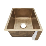ELITE Single-hole Brass Undermount Bar Sink EL-BS03