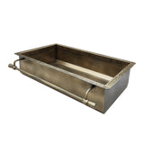 ELITE Square Handmade Vintage Brass Vessel Sink EL-BS06