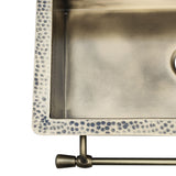 ELITE Square Handmade Vintage Brass Vessel Sink EL-BS06