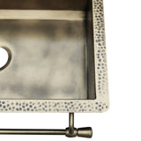 ELITE Square Handmade Vintage Brass Vessel Sink EL-BS06