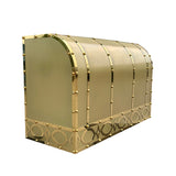 Stylish Custom Luxury Kitchen Brass Range Hood for Stove
