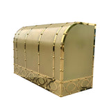 Stylish Custom Luxury Kitchen Brass Range Hood for Stove