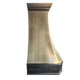 Texas Classic Antique Brass Kitchen Oven Range Hood