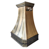 Texas Classic Antique Brass Kitchen Oven Range Hood