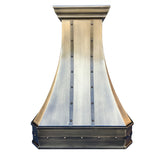 Texas Classic Antique Brass Kitchen Oven Range Hood