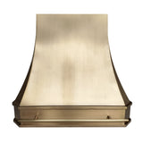 Texas Contemporary Brass Kitchen Custom Range Hoods