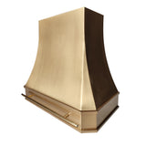 Texas Contemporary Brass Kitchen Custom Range Hoods