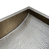 ELITE Undermounted Hammered Kitchen Brass Sink EL-BS05