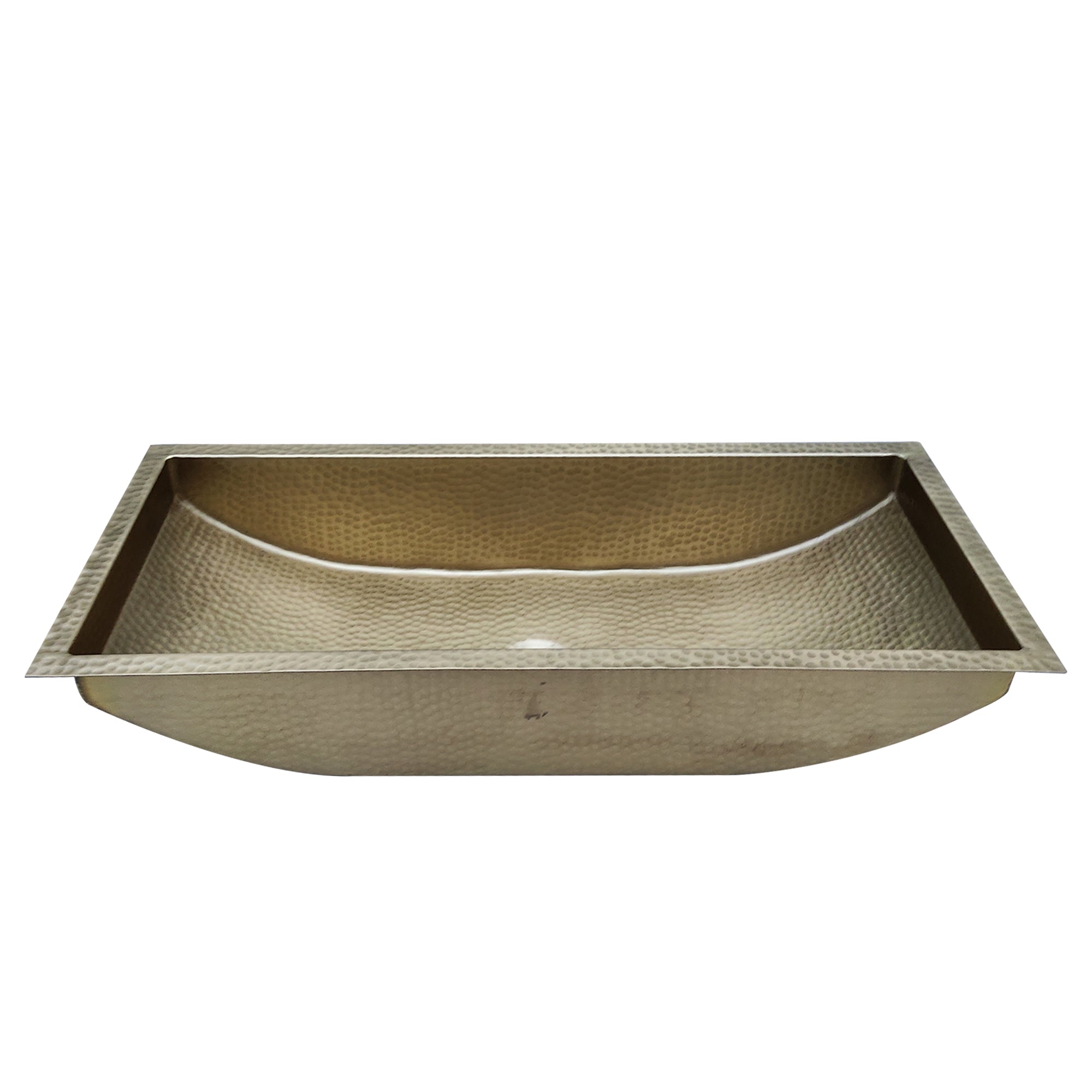 ELITE Undermounted Hammered Kitchen Brass Sink EL-BS05
