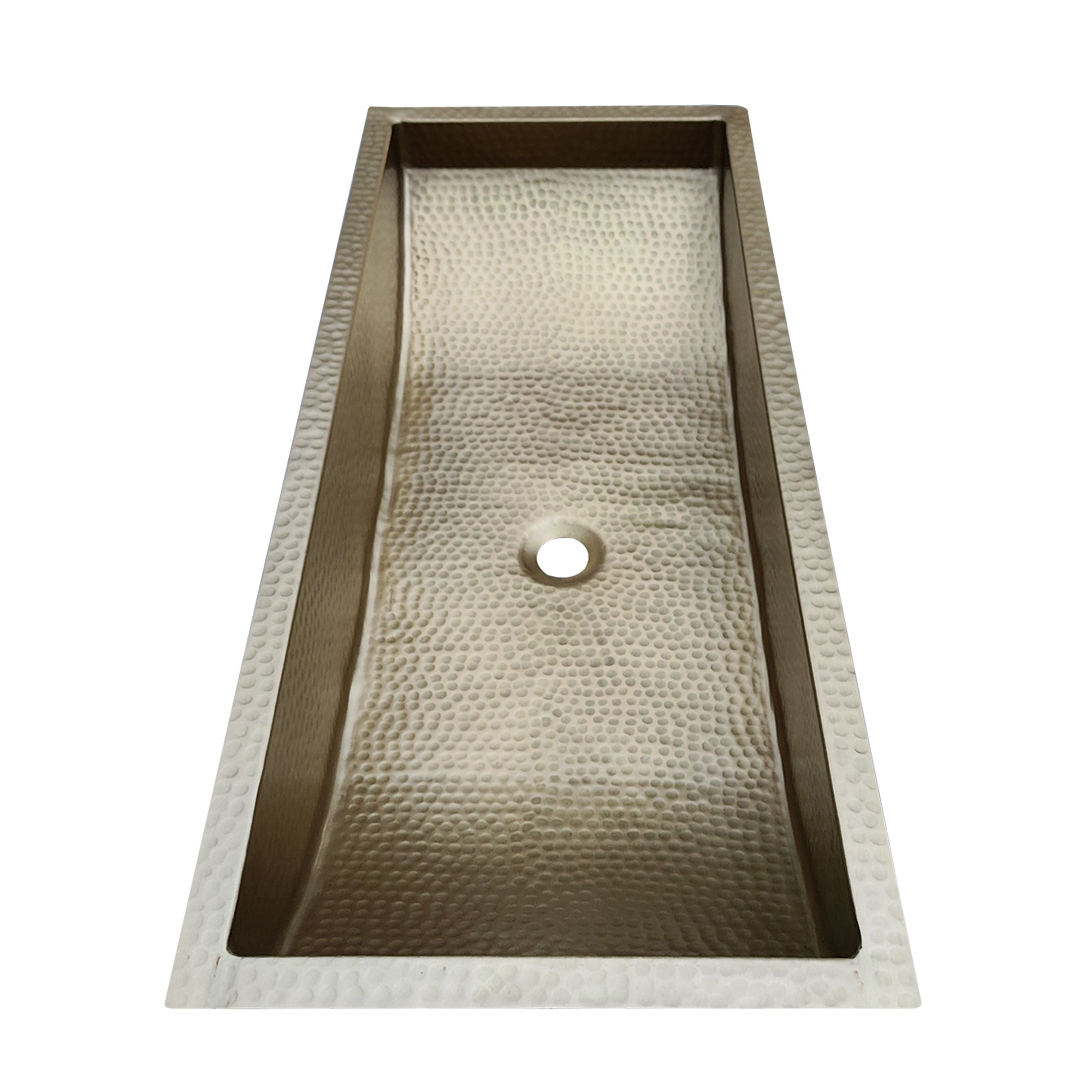 ELITE Undermounted Hammered Kitchen Brass Sink EL-BS05