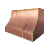 Elite California Elegant Custom Copper Kitchen Range Hoods EL8-C03