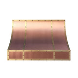 Elite California Elegant Custom Copper Kitchen Range Hoods EL8-C03