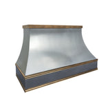 Elite California Minimalist Custom Zinc Vent Hoods for Kitchens EL7-Z01