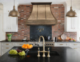 Elite Chicago Unique Custom Brass Range Hoods for Stove EL3-B05