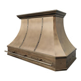 Elite Chicago Unique Custom Brass Range Hoods for Stove EL3-B05