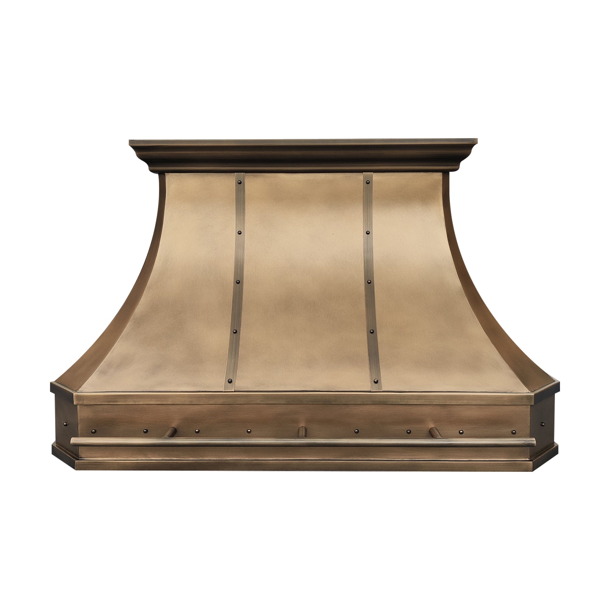 Elite Chicago Unique Custom Brass Range Hoods for Stove EL3-B05