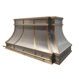 Elite Florida Custom-crafted Stainless Steel Island Vent Hood EL33-S07