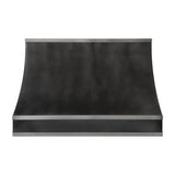Elite Florida Modern Custom Black Zinc Kitchen Stove Hood EL7-Z02