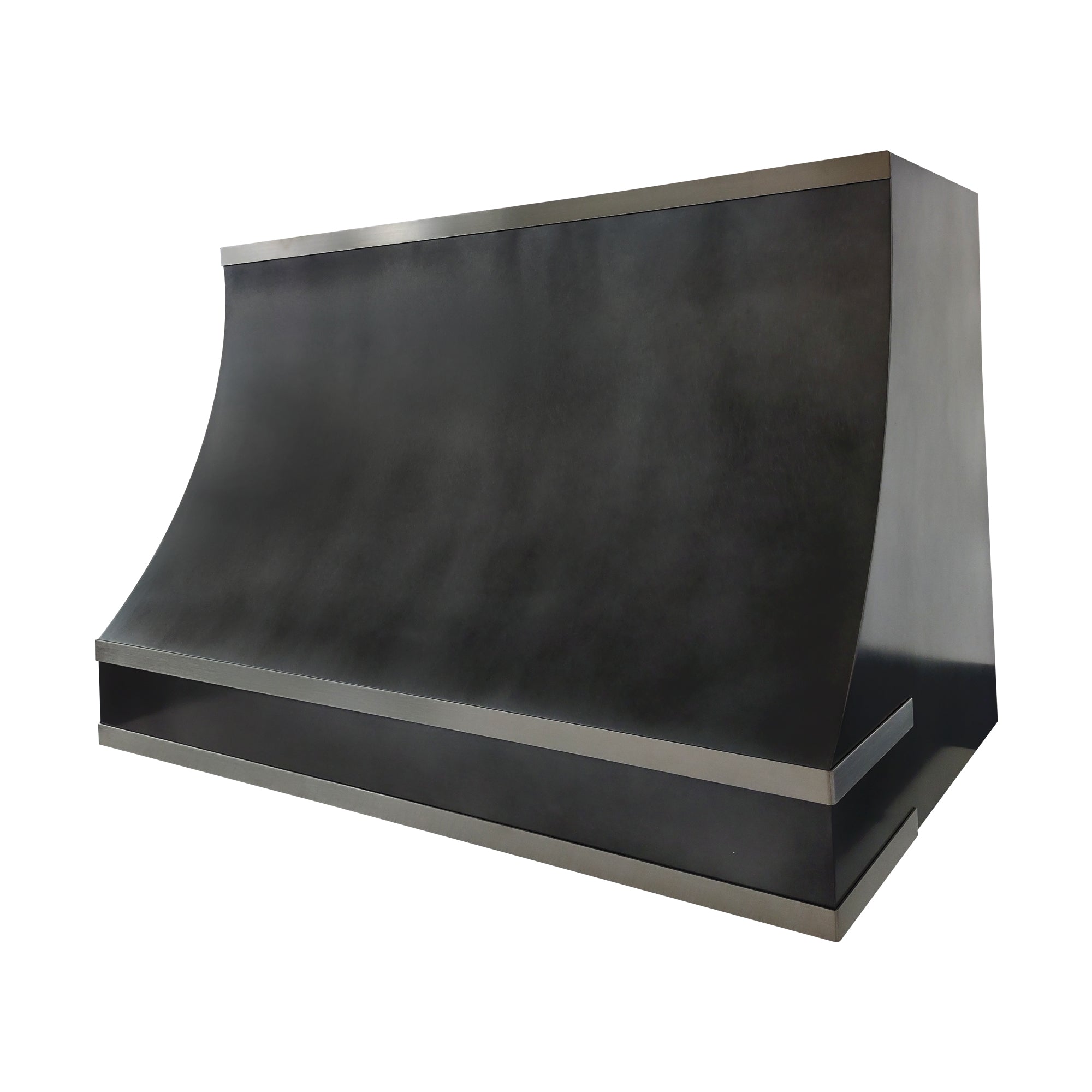 Elite Florida Modern Custom Black Zinc Kitchen Stove Hood EL7-Z02
