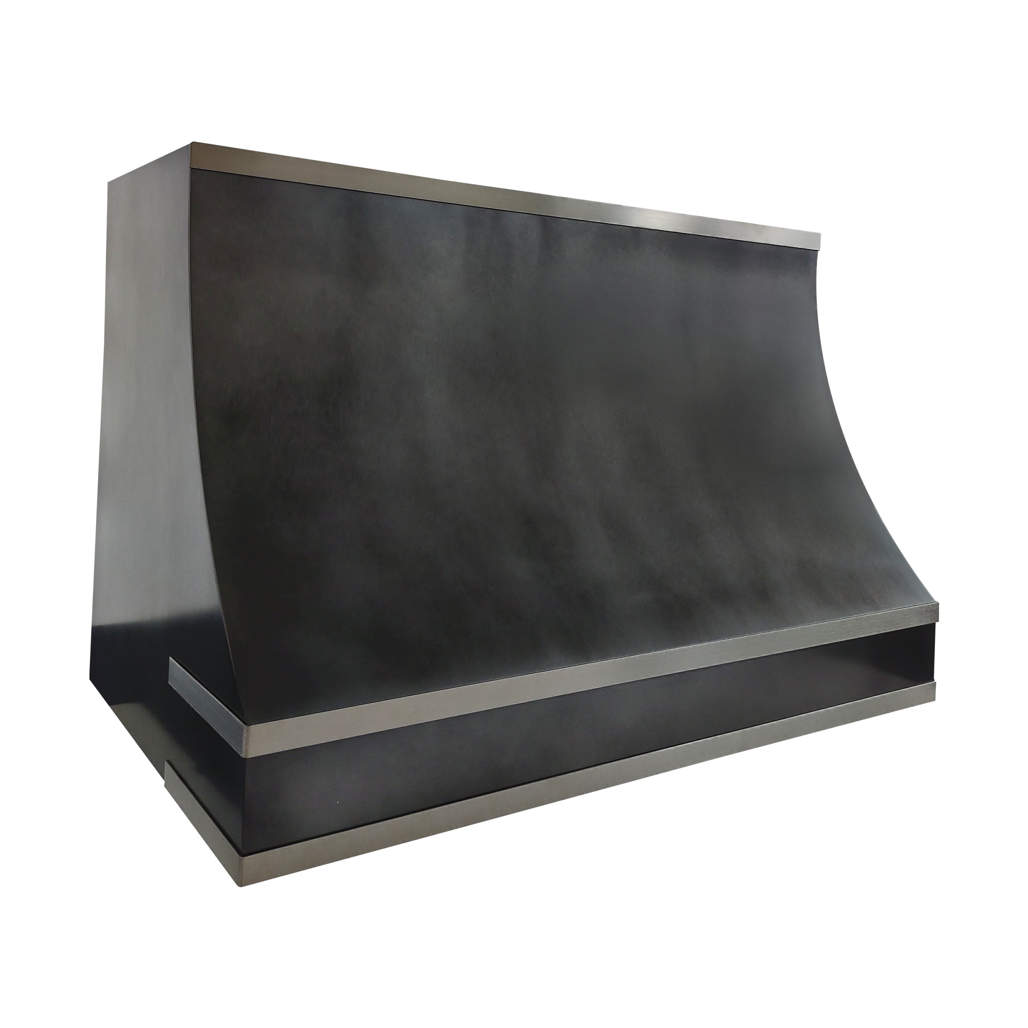 Elite Florida Modern Custom Black Zinc Kitchen Stove Hood EL7-Z02