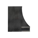 Elite Florida Modern Custom Black Zinc Kitchen Stove Hood EL7-Z02
